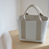 ベビーシンプルトート　ホワイト