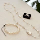 いろいろ淡水パールとカレンシルバーのお得なネックレスセット