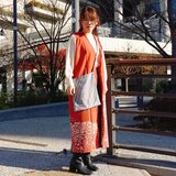 KIMONO！着物リメイクのサコッシュ（01693）