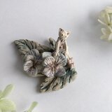 パンジー　ねこ　【花といっしょ】