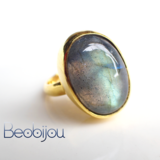 最新作★New★『Labradorite』の世界でひとつの天然石リング