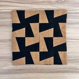 パッチワークのポットマット