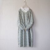 木綿のかっぽう着　花畑