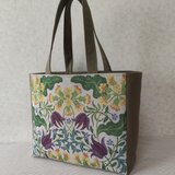 スウェーデン、エーケルンドテキスタイル×モスグリーンのトート