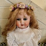 布花  doll hair corsage K