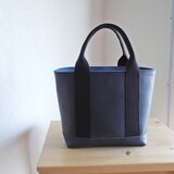 ベビーシンプルトート　ネイビー