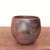 備前焼 フリーカップ(大)・サンギリ特選　f2-037