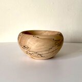 ボウル　トチ　スポルテッド材　Φ14.5cm　