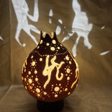 ひょうたんランプ　モンキーパーティー