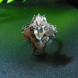 ホワイトトパーズ　リング