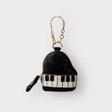 【本革・手縫い】手仕事のピアノポーチ（バッグチャーム）