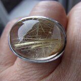 ルチルクォーツのリング