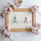 水引のお雛様　ひな祭り　パステルカラー