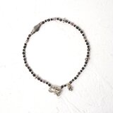 -Charoite・Spinel・Silver- bracelet