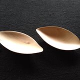 茶葉形豆皿　2枚組