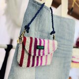 さをり織り⭐︎ミニバッグ（ポーチ）