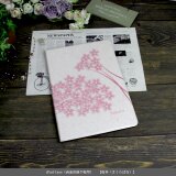 手帳型 iPadケース 両面印刷（カメラ穴あり/はめ込みタイプ）【桜華（さくらばな）】