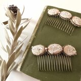 ヘアコーム【ベージュ】2個セット