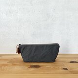 パラフィン帆布のポーチ3