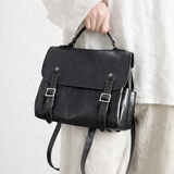 【本革リュック】★新作キャンペーン中！★2way小型レザーリュック｜手提げ・バックパック｜3層構造｜男女兼用デザイン