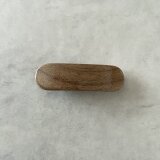 バネなしバレッタ ウォールナット S