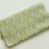 手織りカシミアストール・・菜畑