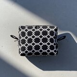 ミニポーチ/モノトーン・モロッカン/化粧・メイク・小物入れ/シンプル・上品ポーチ