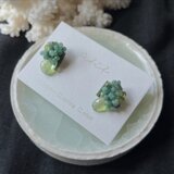 『葡萄』の耳飾り(イヤリング)