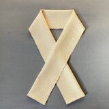 無地柄の半衿（小さな市松）