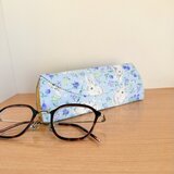 【受注制作】メガネケース（ウサギ×黄色ドット）