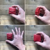 ピックケース・赤(糸・赤)