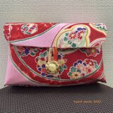 アンティーク生地✳︎ポーチ