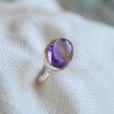 [orange×purpleのametrine]ring