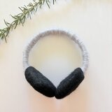 フエルトのイアーマフ　ブラック