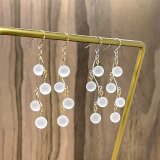 バーナーワークのピアス 「まるたまピアス」 ゆきたま ★金具変更OK ★送料無料