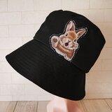 撥水コットンツイル生地で作ったクロッシェ（うさぎちゃん）