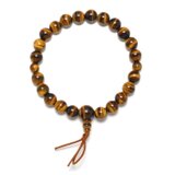 8mm 茶虎眼石 腕輪 UD14-brown