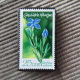 ドイツ　花切手ブローチ10747