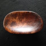 楕円拭き漆小皿(2枚組）