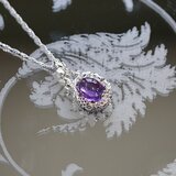 SV　 アメジスト葡萄ペンダント＜ヘッドのみ＞