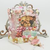 女の子とくまちゃん♡おすそ分けファイル♡ジャンクジャーナル♡コラージュ♡BOOKタイプ