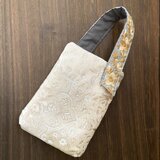 バッグ | お花（ゴールドリボン）