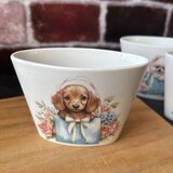 限定1個　ダックスフンド　しゃもじスタンド　小物入れ