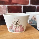 限定1個　マルチーズ　しゃもじスタンド　小物入れ