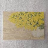 postcard　/　テーブルの上のミモザ（2枚セット）