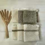 ガラ紡オーガニックコットン　ハンカチ