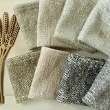 　ガラ紡オーガニックコットン　ハンカチ