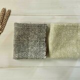 　ガラ紡オーガニックコットン　無地ハンカチ