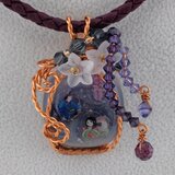 ネックレス ワイヤーアクセサリー 源氏物語絵巻（試作品）