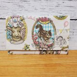 ぴったりが嬉しい！スリム通帳ケース メルヘンアニマル